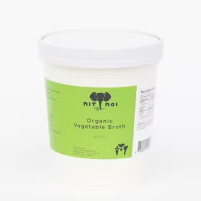 Organic Vegetable Broth.