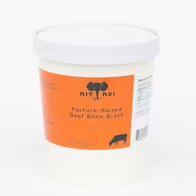 Pasture-Raised Beef Bone Broth.